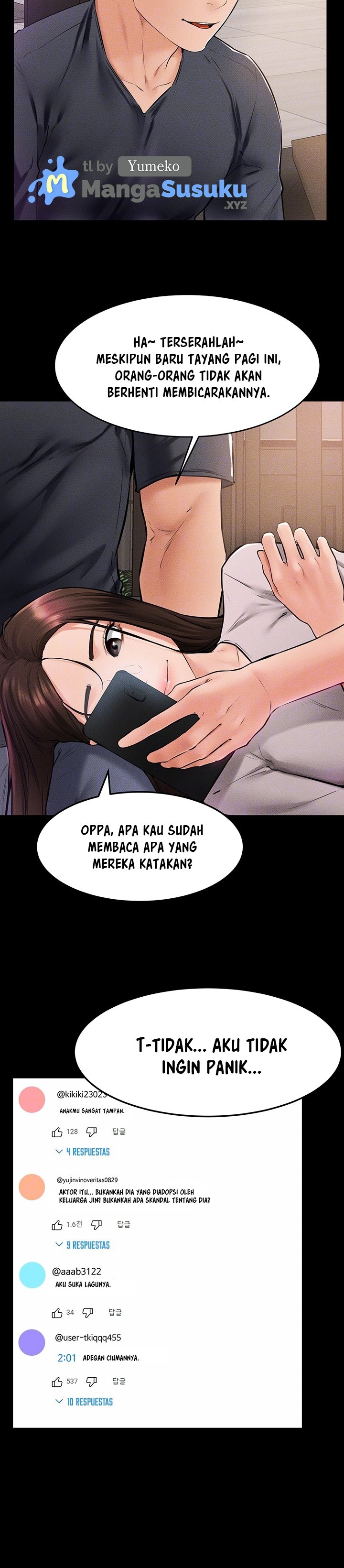 New Family is So Nice to Me Chapter 36 Bahasa Indonesia Chapter 36